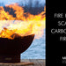 Fire Pit Art Scallop Carbon Steel Fire Pit
