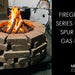 Firegear Pro Series Burning Spur - Brass Gas Burner