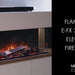 flamerite efx freestanding fireplace