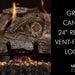 Grand Canyon 24 Red Oak Vent-Free Gas Log Set