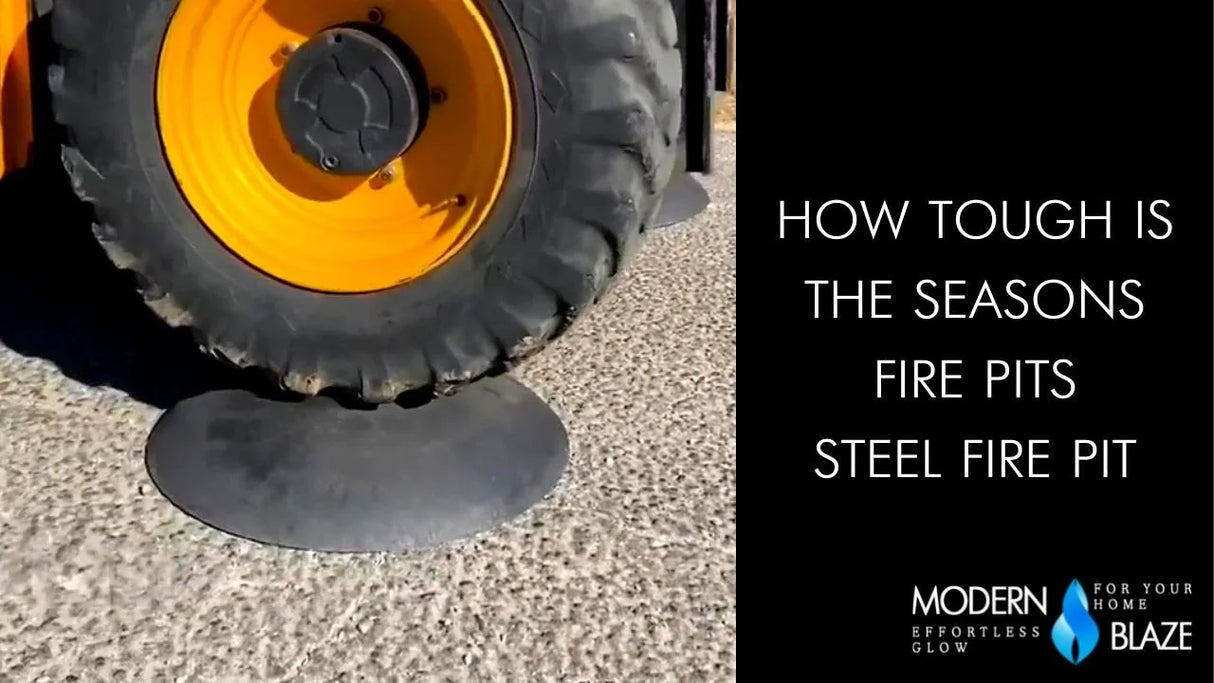How Durable are the Seasons Fire Pits Steel Fire Pit