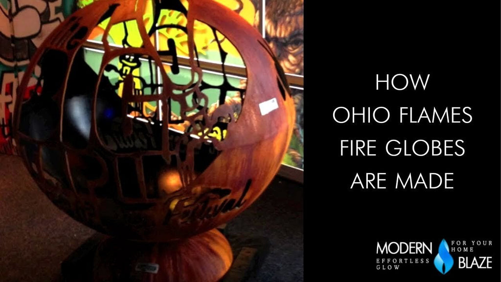 How Its Made Ohio Flames Fire Globes