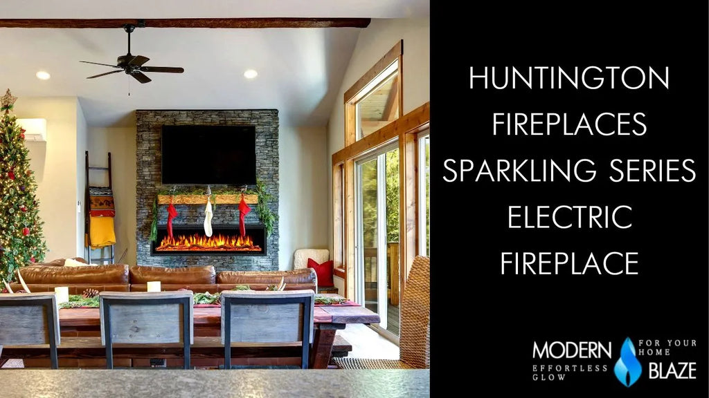 Huntington Fireplaces Sparkling Series Built-In Electric Fireplace