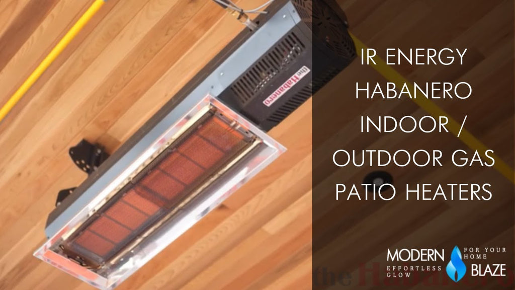 IR Energy Habanero Indoor-Outdoor Gas Patio Heater