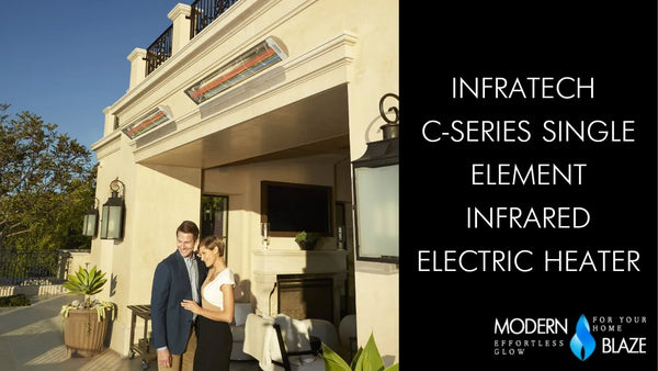 Infratech C Series Single Element Infrared Electric Heater