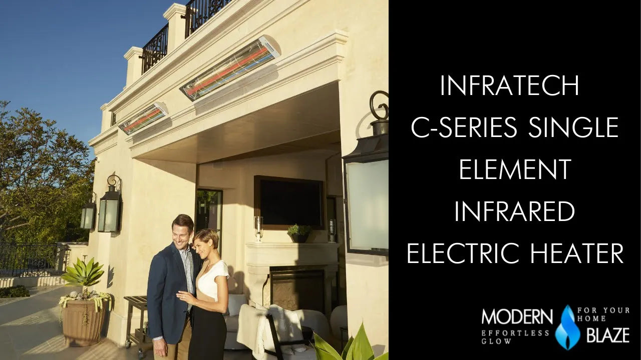 Infratech C Series Single Element Infrared Electric Heater