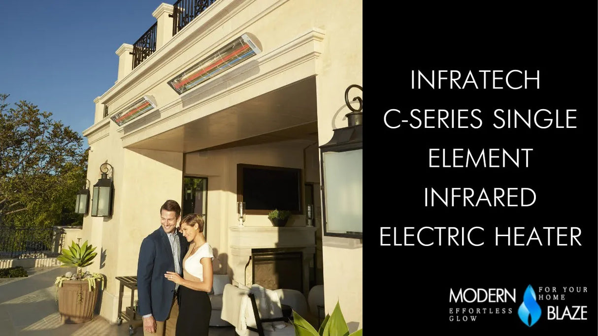 Infratech C Series Single Element Infrared Electric Heater