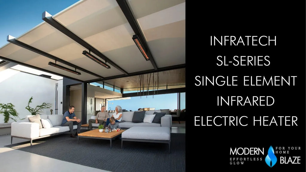 Infratech SL Series Single Element Infrared Electric Heater