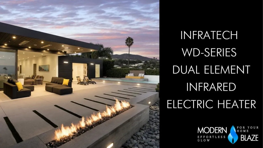 Infratech WD Series Dual Element Infrared Electric Heater