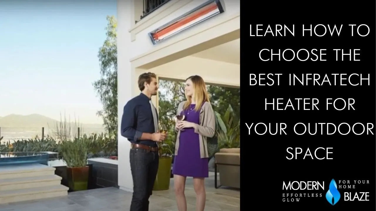 Infratech CD Series 33 3000W Dual Element Infrared Electric Heater