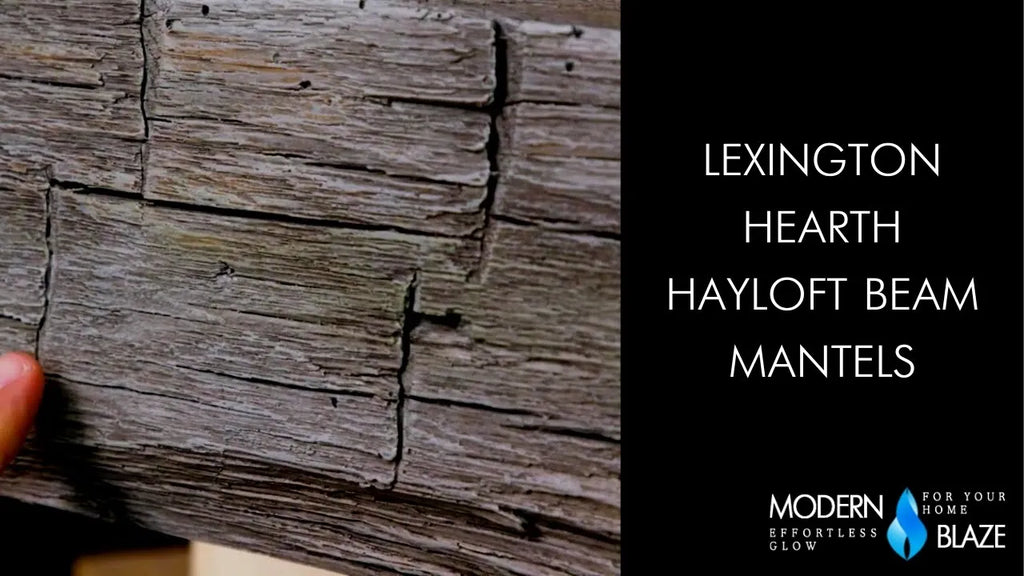 Lexington Hearth Hayloft Beam Concrete Mantel Shelf