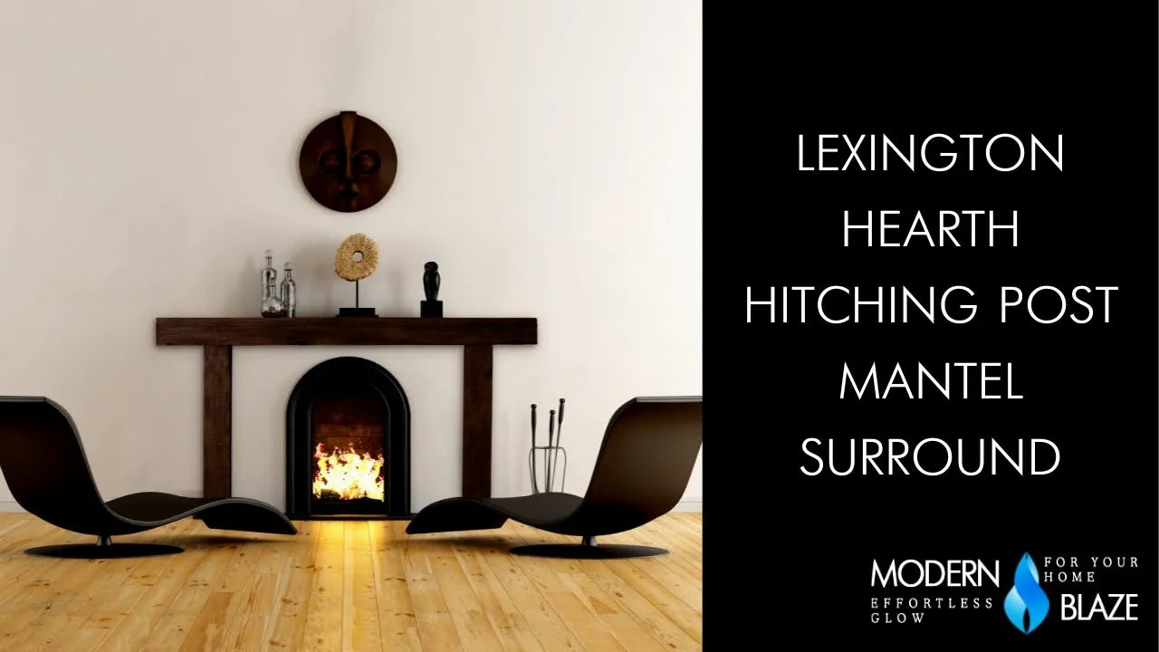 Lexington Hearth Hitching Post Mantel Surround