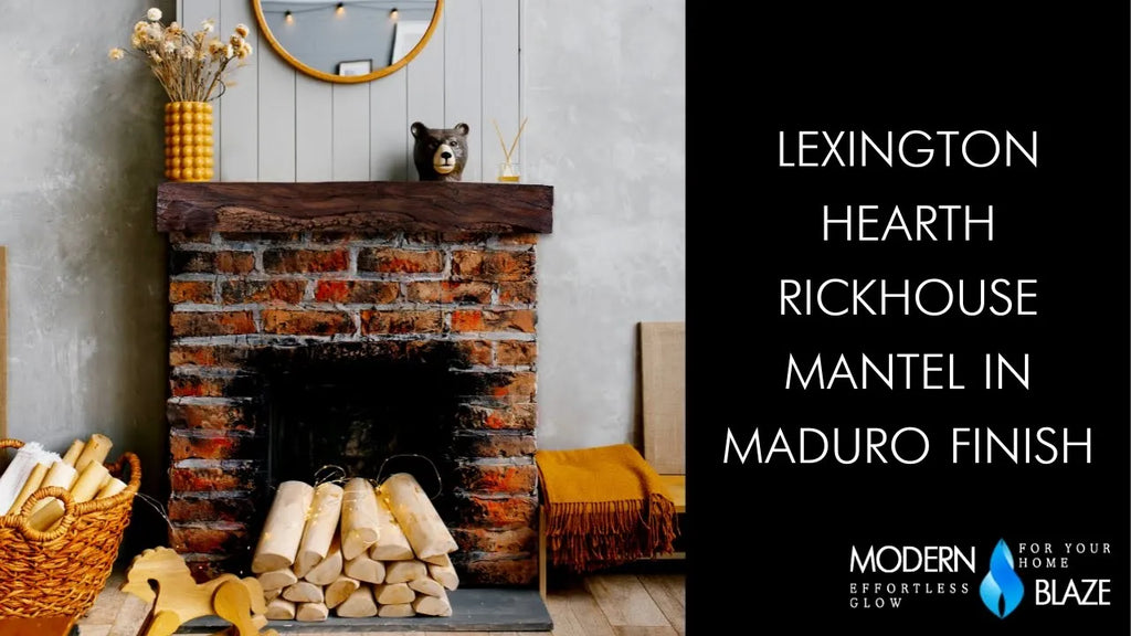 Lexington Hearth Rickhouse Mantel Shelf - Maduro