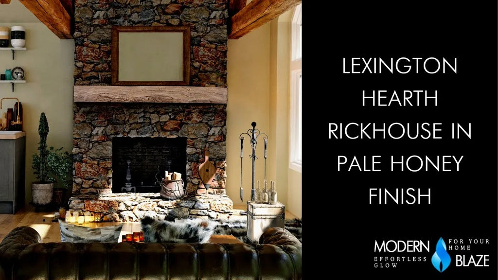 Lexington Hearth Rickhouse Mantel Shelf - Pale Honey