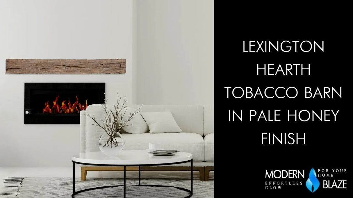 Lexington Hearth Tobacco Barn Mantel Shelf - Pale Honey