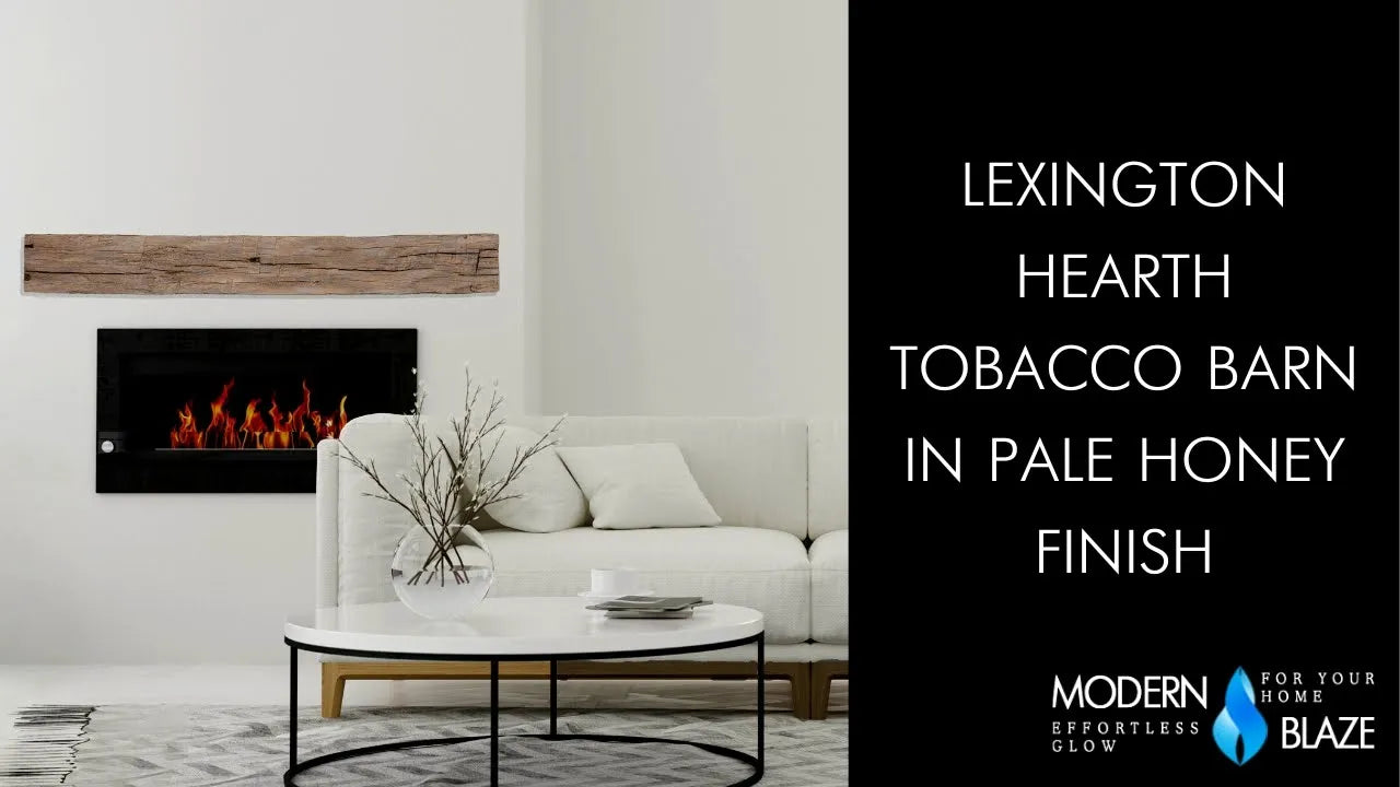 Lexington Hearth Tobacco Barn Mantel Shelf - Pale Honey