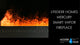 litedeer homes mercury vapor fireplace flames