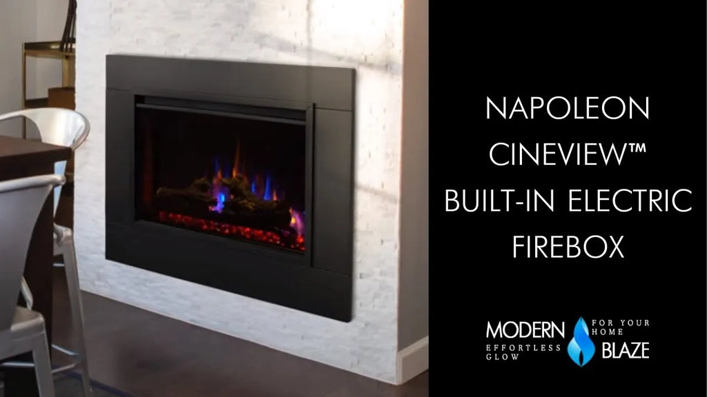Napoleon Cineview Built-in Electric Firebox
