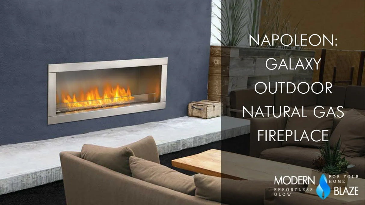 Napoleon Galaxy Outdoor Natural Gas Fireplace