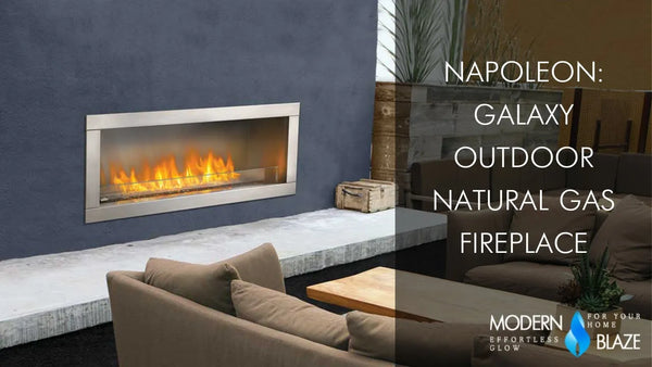 Napoleon Galaxy Outdoor Natural Gas Fireplace