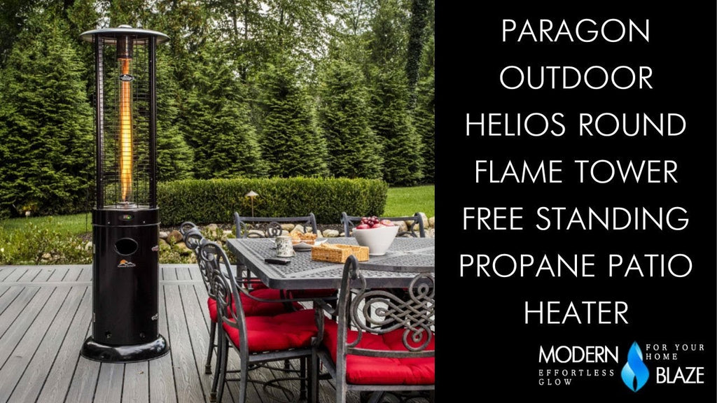 Paragon Outdoor Helios Round Flame Tower Patio Heater Video