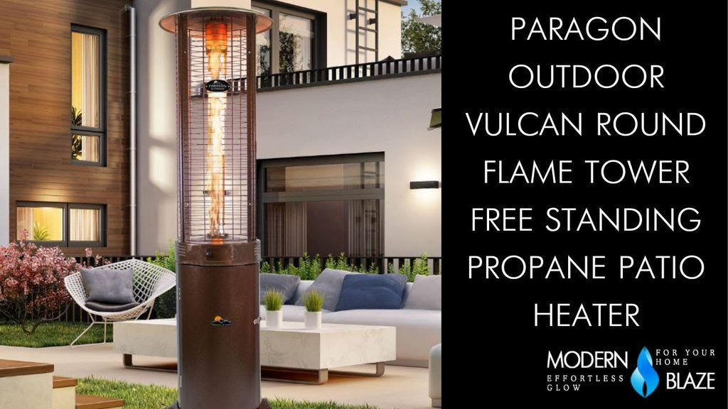 Paragon Outdoor Vulcan Round Flame Tower Patio Heater Video