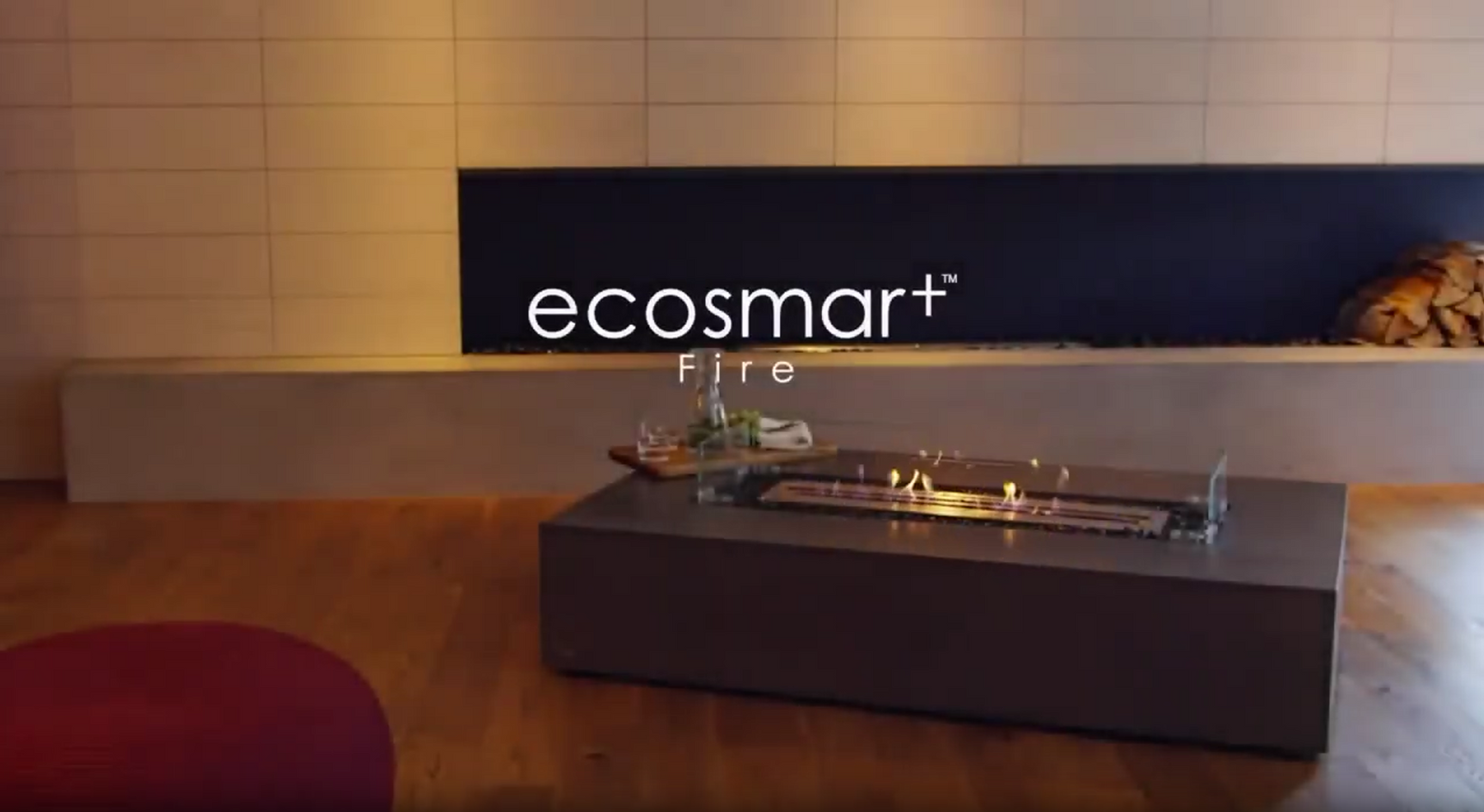 EcoSmart Wharf 65 Fire Pit Table