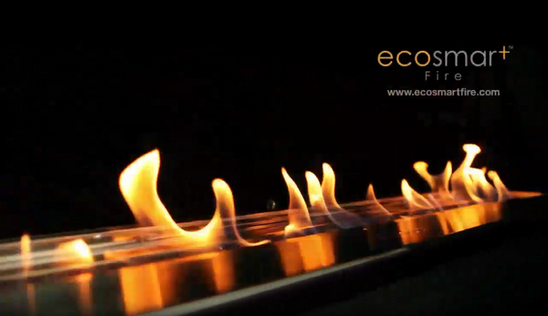 EcoSmart Fire- XL Series Stainless Steel Ethanol Fireplace Video