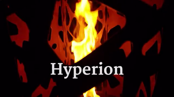 GlammFire Hyperion Gas Patio Heater Video