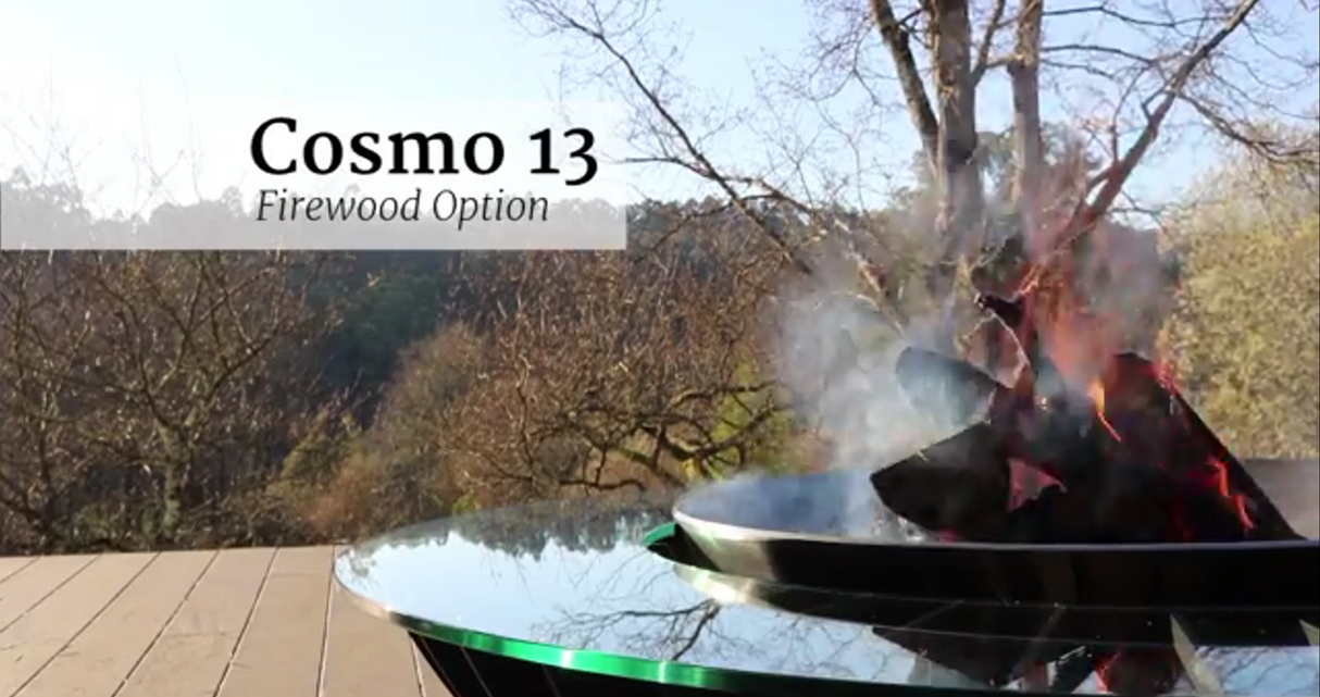 GlammFire Cosmo 13 Wood Burning Fire Pit Video