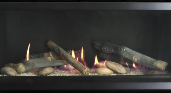 Boulevard 36-inch and 48-inch Linear Direct-Vent Fireplaces