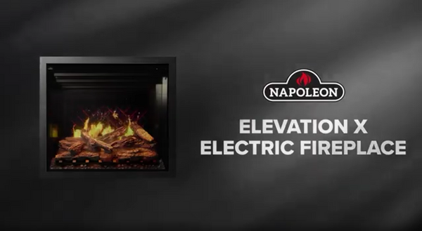 Napoleon ElevationX Electric Fireplace Video