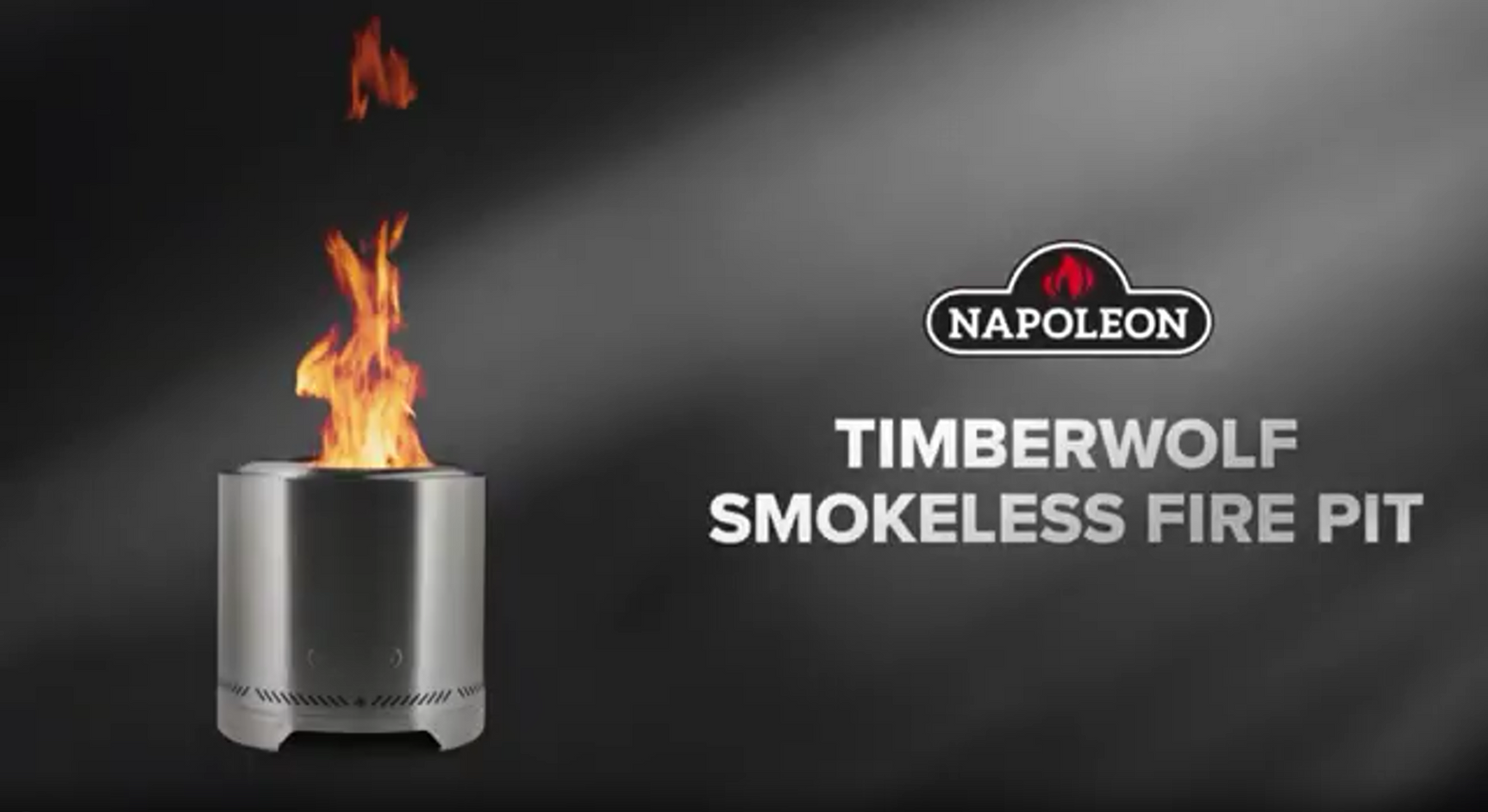 Napoleon Timberwolf Smokeless Fire Pit Video