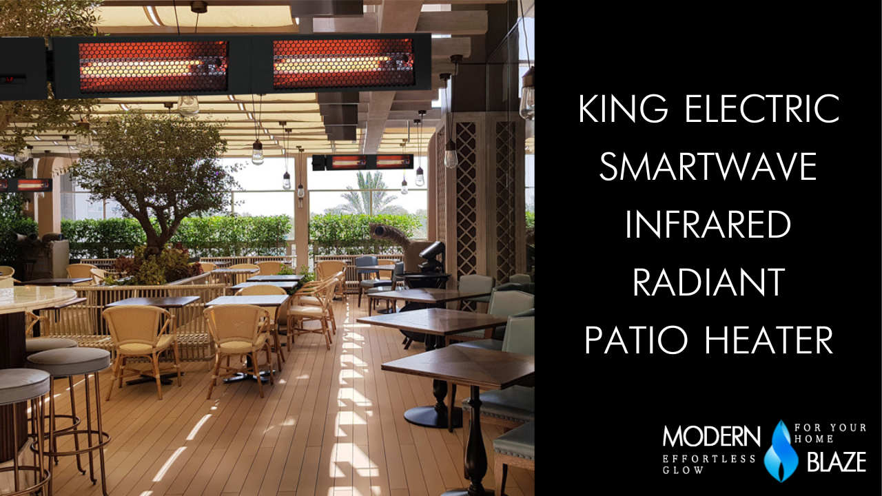 King Electric SmartWave Infrared Radiant Patio Heater