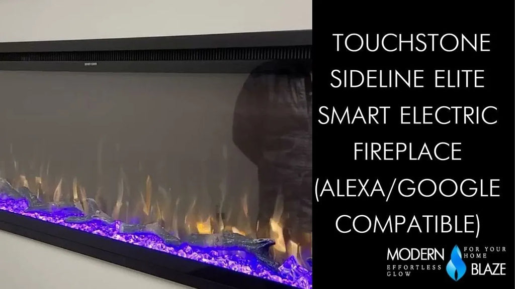 Touchstone Sideline Elite Smart Wi Fi Enabled Electric Fireplaces