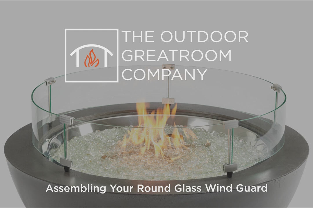 The Outdoor GreatRoom Company Glass Wind Guard Installation Video