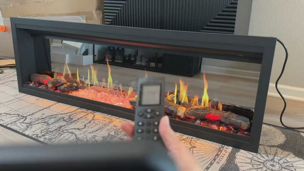 Dynasty Tempo Electric Fireplace Features