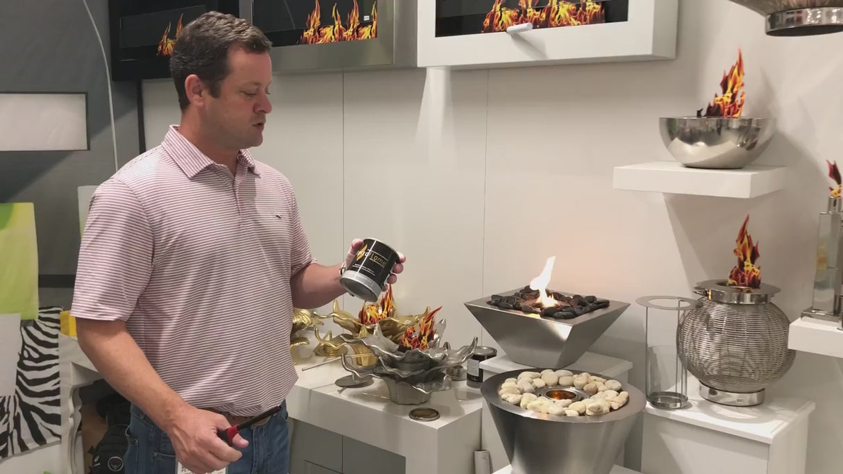 Anywhere Fireplace Empire & Oasis Tabletop Fireplace Video