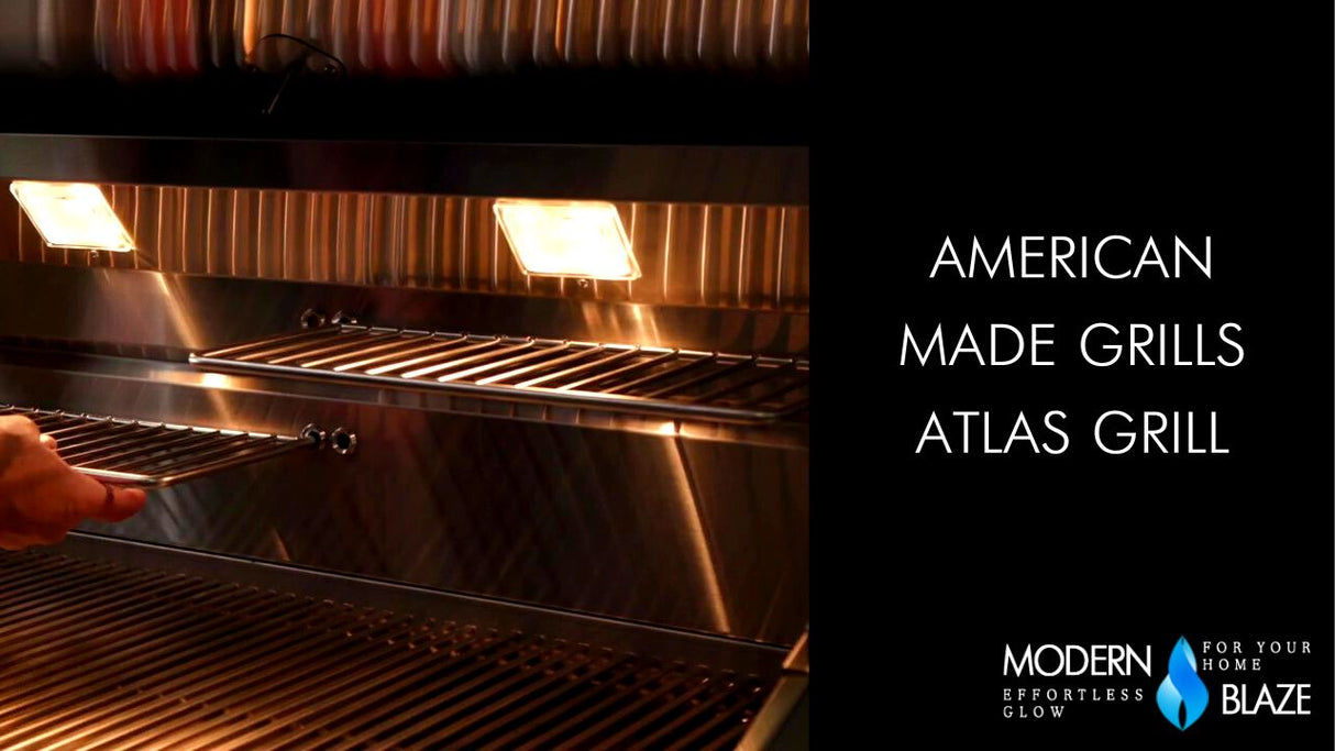 atlas gas grill video
