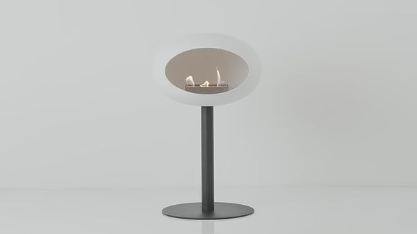 Le Feu - Ground Steel Low Ethanol Fireplace