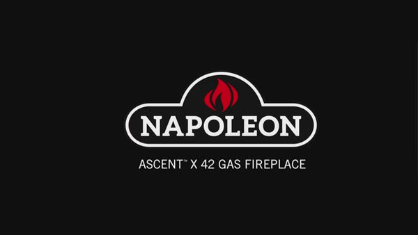 Napoleon Ascent X 42 Gas Fireplace Video