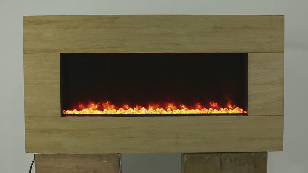 Amantii XTRA SLIM Electric Fireplace Video