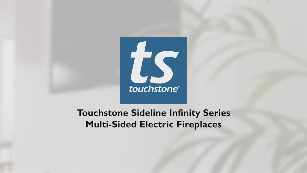 Touchstone Sideline Infinity 3 Sided Electric Fireplace Installation