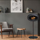 Le Feu Dome Black High Pole