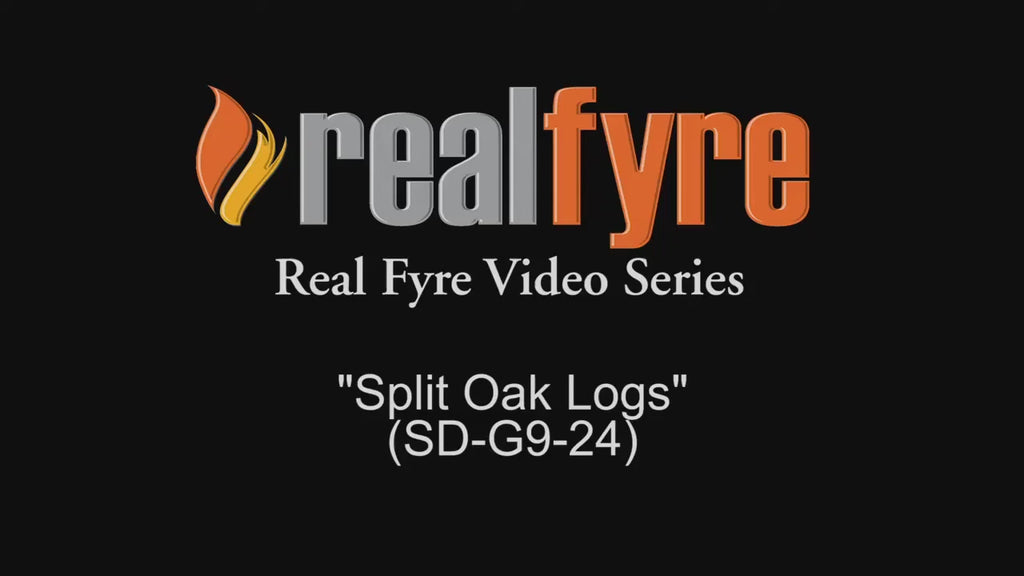Real Fyre- Split Oak Vent-Free Gas Log Set