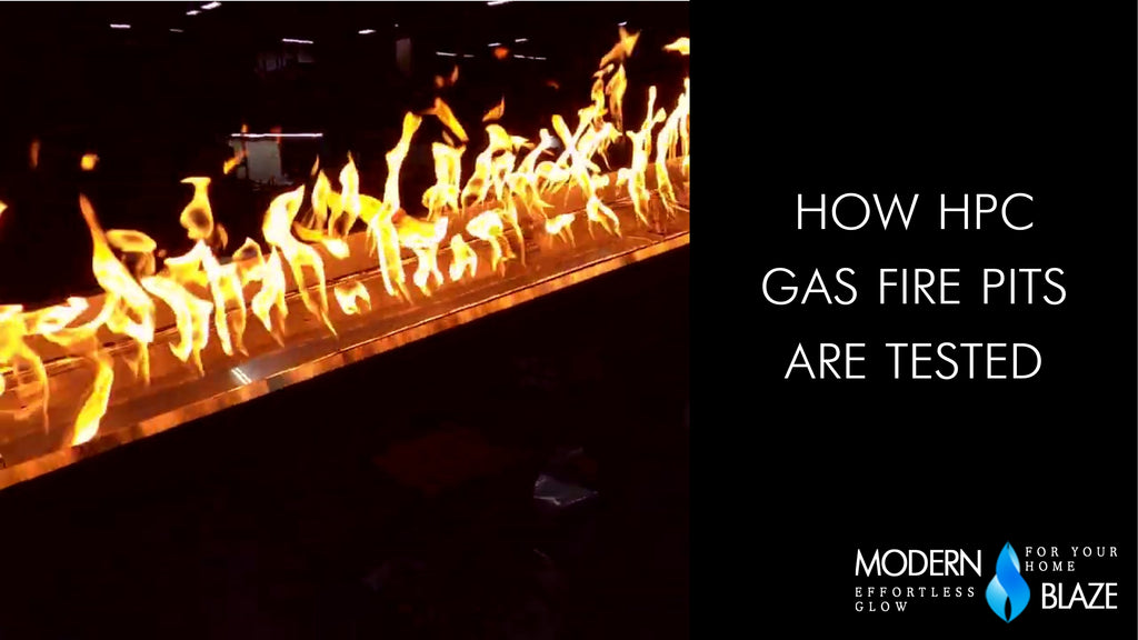HPC How We Test our Gas Fire Pits