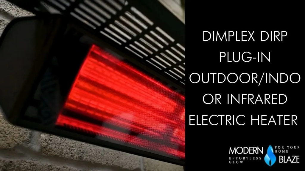Video of Dimplex DIRP Plug-In Electric Heater Outdoors