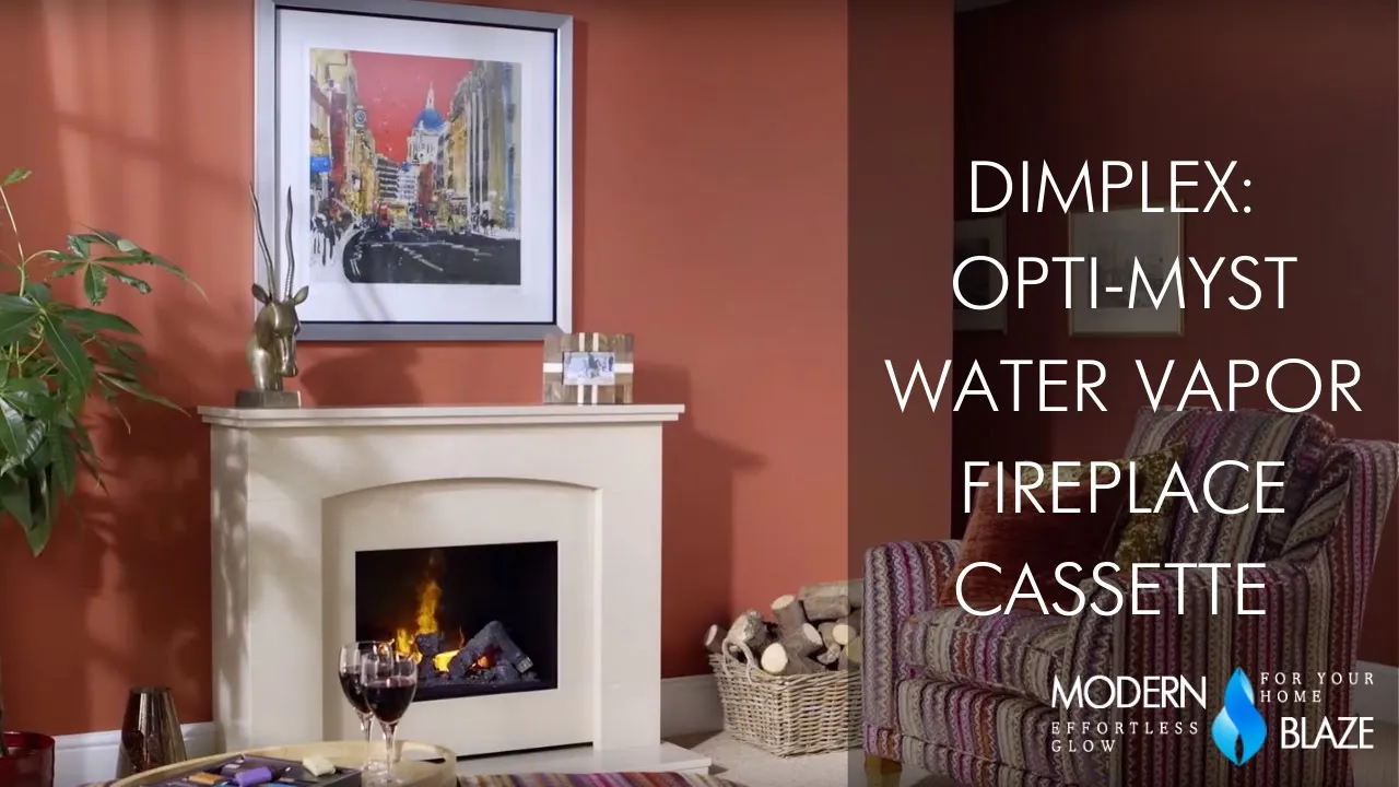 Dimplex- Opti-Myst Water Vapor Fireplace Cassette