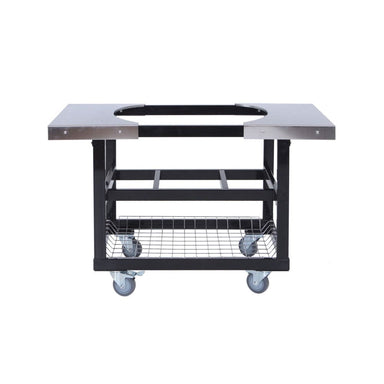 Primo Cart Base with Basket and Stainless Steel Shelves for Oval LG/XL Charcoal Grill