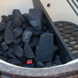 Primo Oval Ceramic Kamado Grill with Cast Iron Firebox Divider